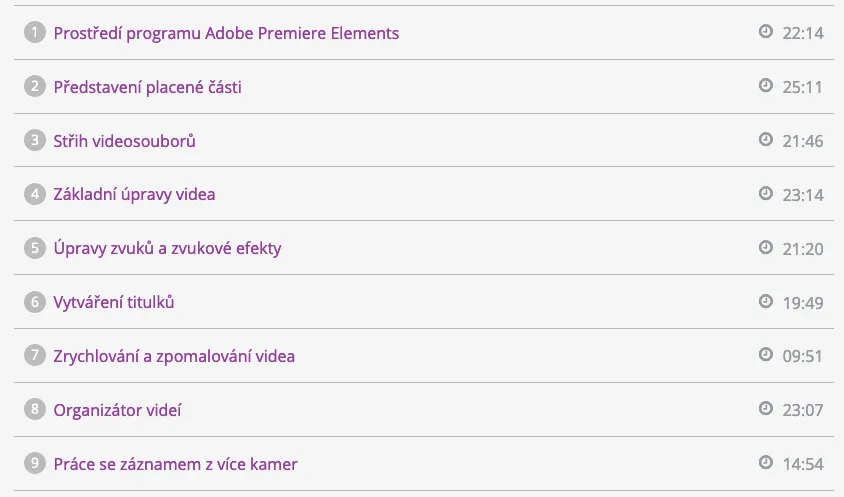 Josef Mašek: Střih videa v Adobe Premiere Elements