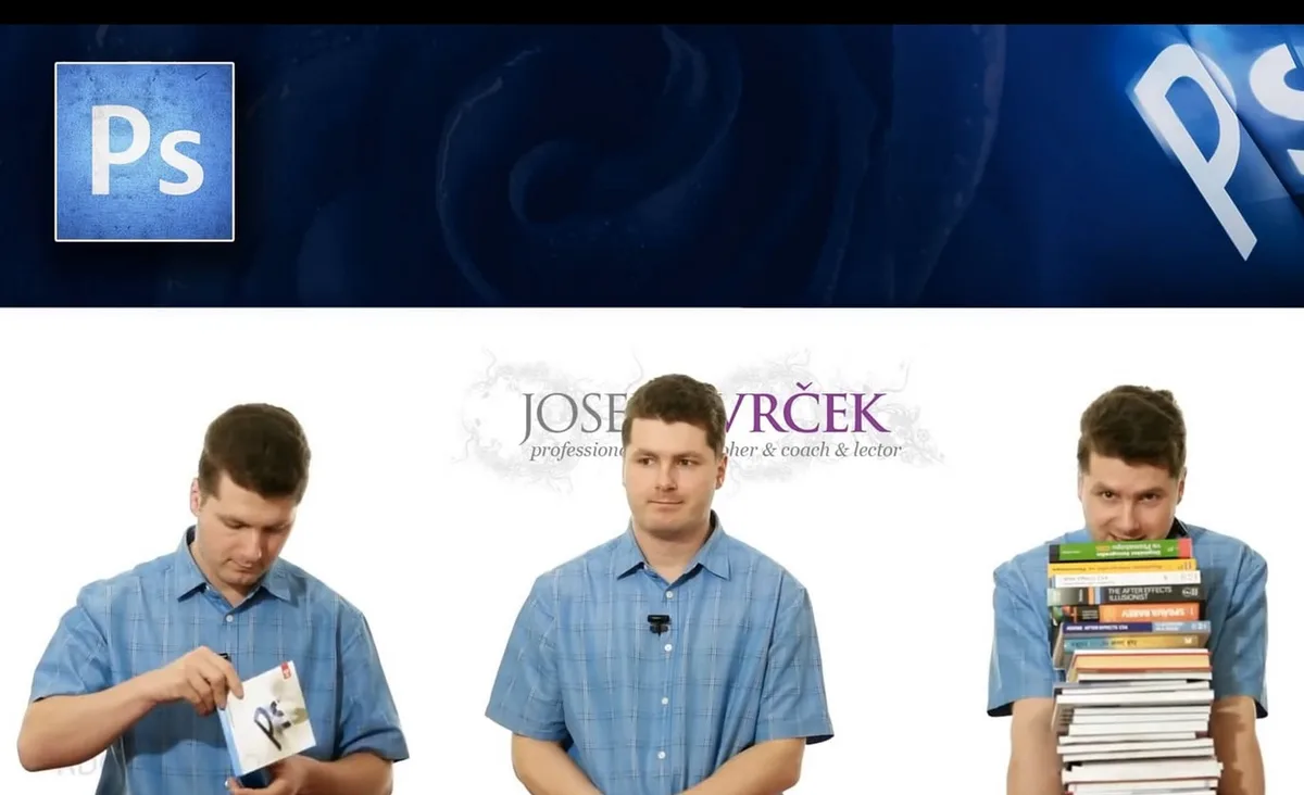 Josef Cvrček: Adobe Photoshop (recenze kurzu + videa zdarma)