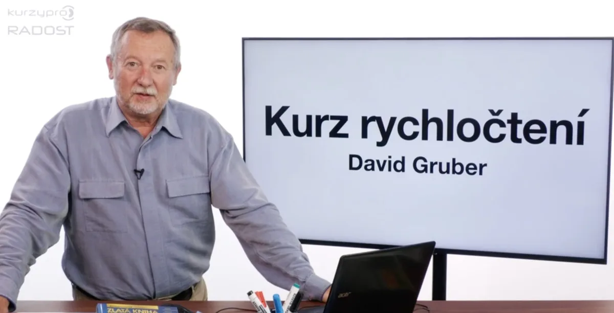 David Gruber: Rychločtení Davida Grubera (recenze + videa zdarma)