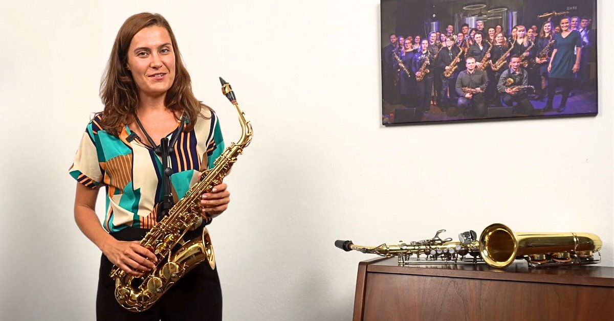 Lucie Dittrichová: Hra na saxofon pro začátečníky (recenze kurzu)
