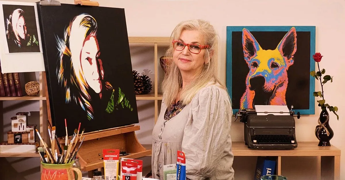 Petra Cibulková: Jak namalovat pop-artový obraz pravou hemisférou (recenze kurzu)