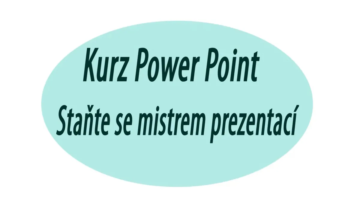 Online kurz Josefa Cvrčka PowerPoint nejen pro začátečníky