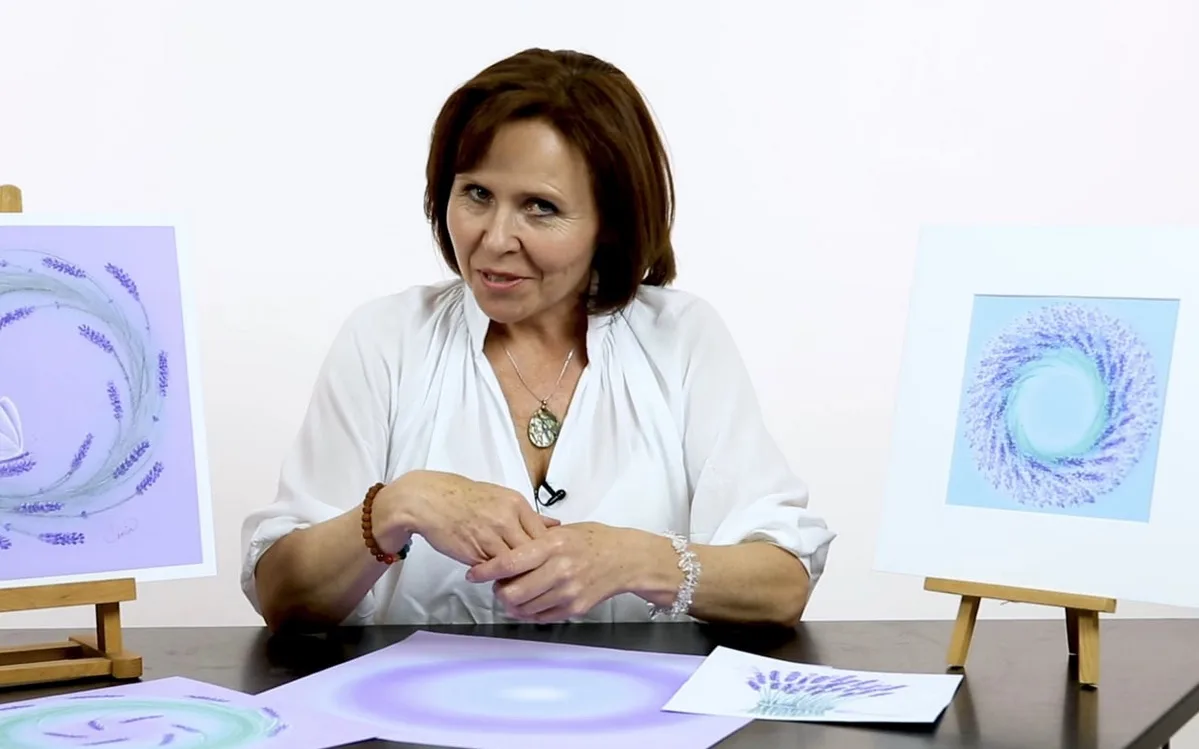 Dana Činčarová: Levandulové relaxační malování (recenze + videa zdarma)