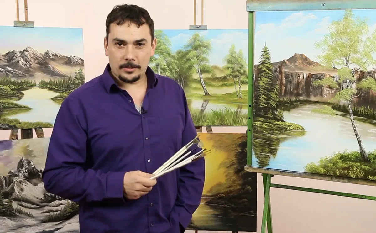 Pavel Michalica: Kurz olejomalby metodou Bob Ross® (recenze + videa zdarma)