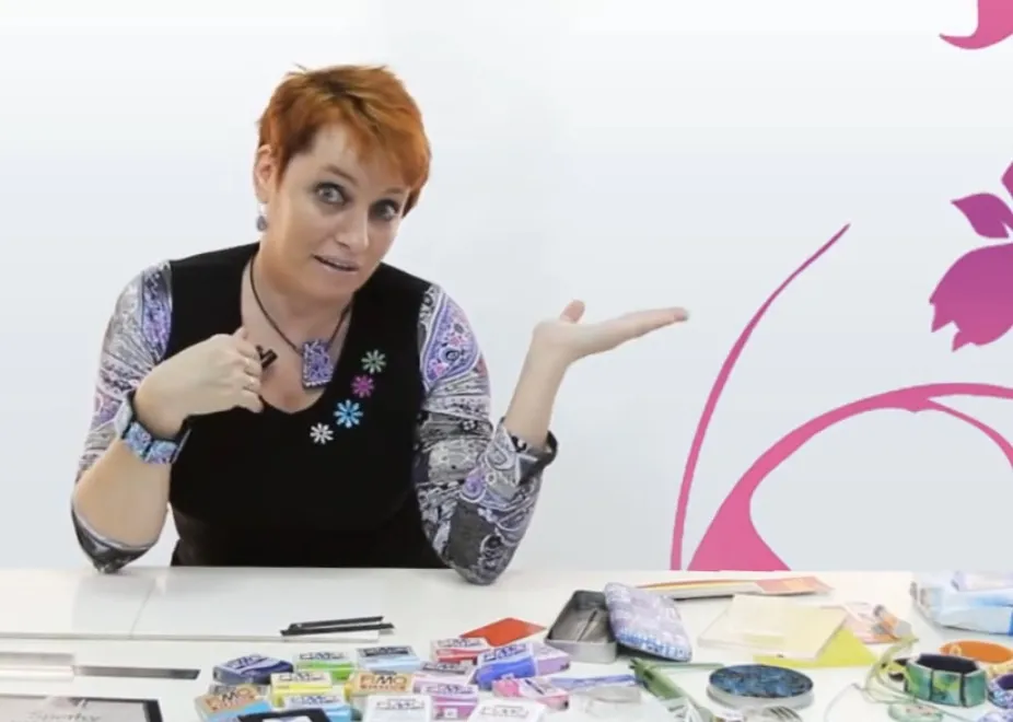 Monika Brýdová: ukázka technik práce s polymerovou hmotou FIMO z online kurzu