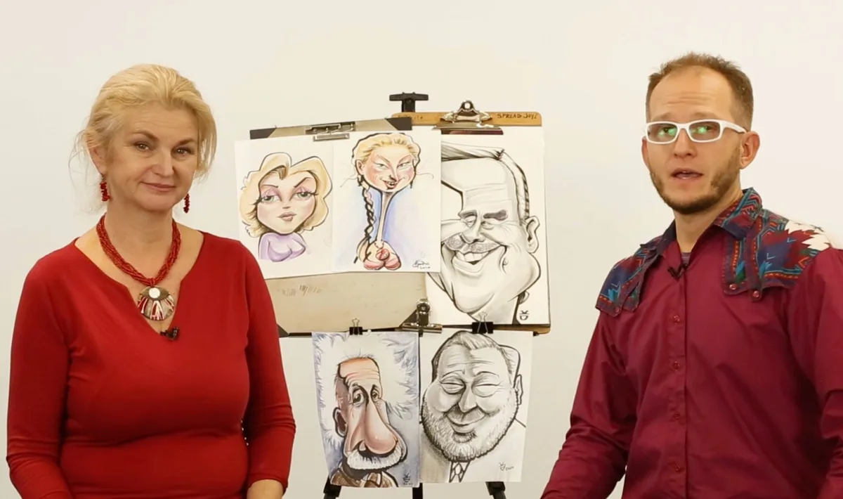 Samuel KingDavis: Kreslení karikatur (recenze kurzu)