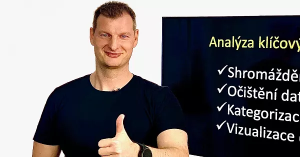Analýza klíčových slov pro kategorie e-shopu z kurzu Michala Binky
