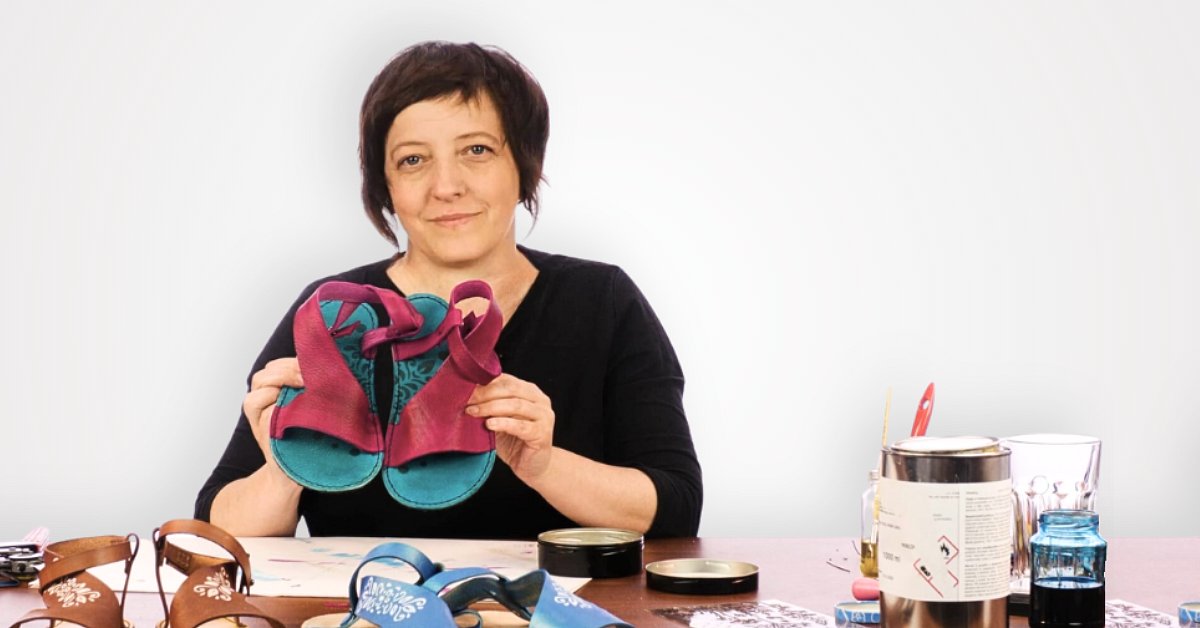 Veronika Mocová: Šití bot pro začátečníky, sandály (recenze kurzu)
