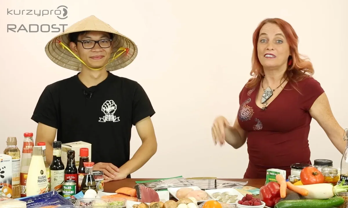 Šon Chung a Monika Brýdová: Kurz vaření sushi (recenze + 4 videa zdarma)
