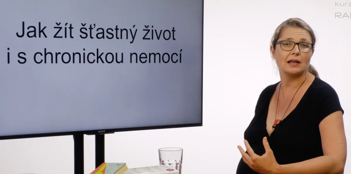 Ukázka z lekcí kurzu Jak žít šťastný život i s chronickou nemocí