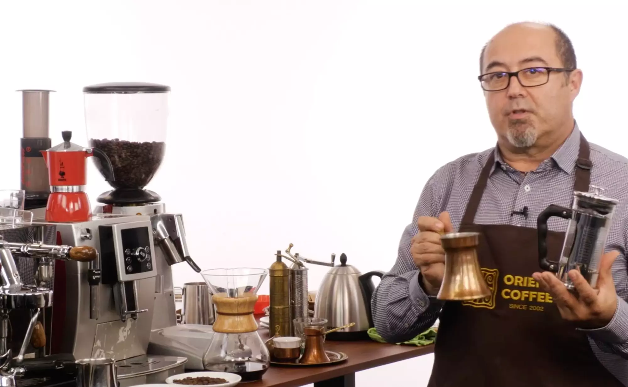 Goran Jozić: Kurz přípravy kávy