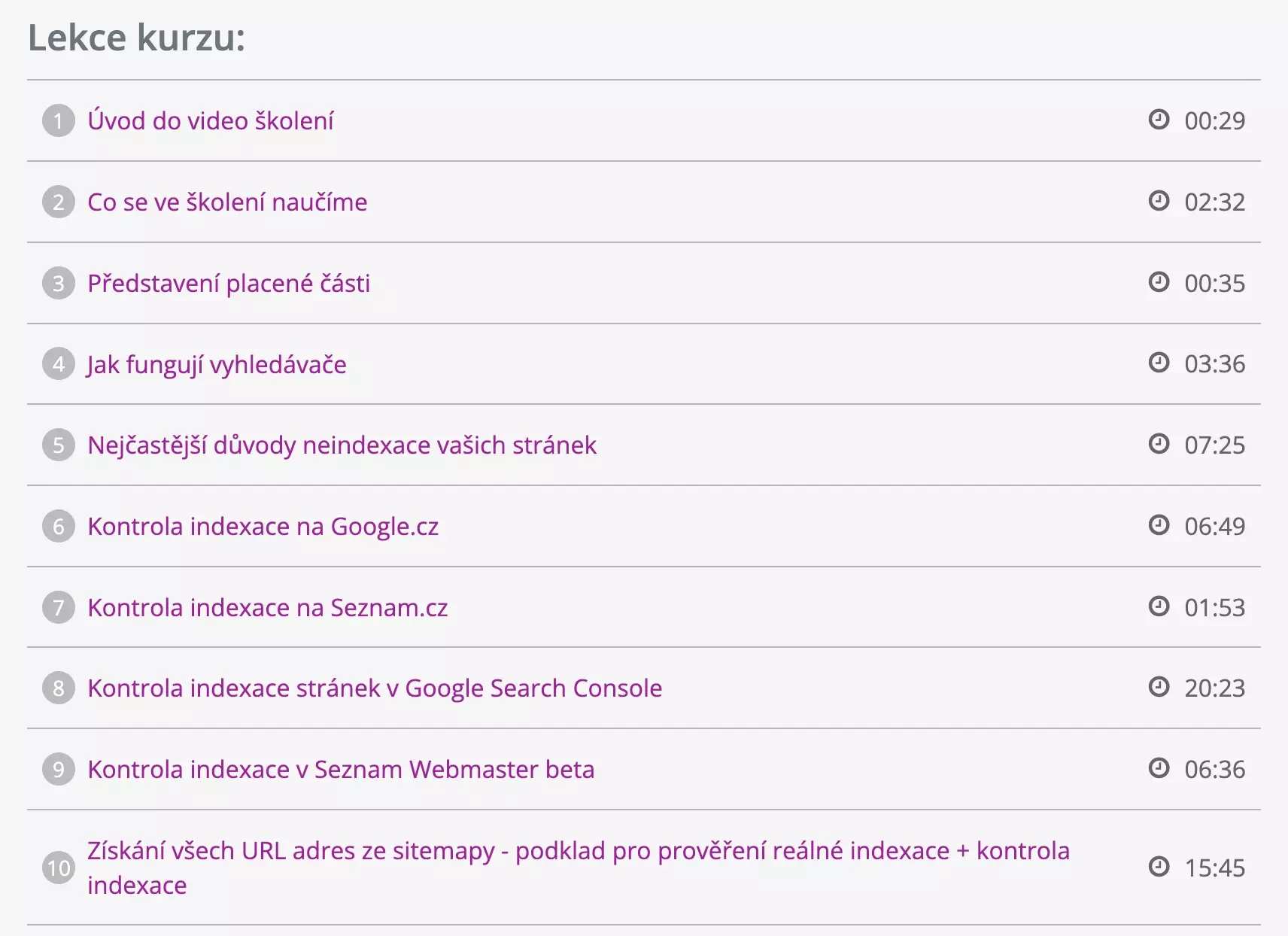 Michal Binka: Kurz SEO: Audit a analýza reálné indexace vašeho webu