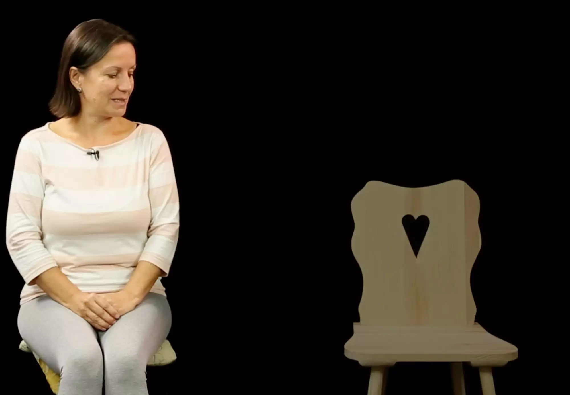 Dagmar Čapková: Masáž na židli přes oblečení