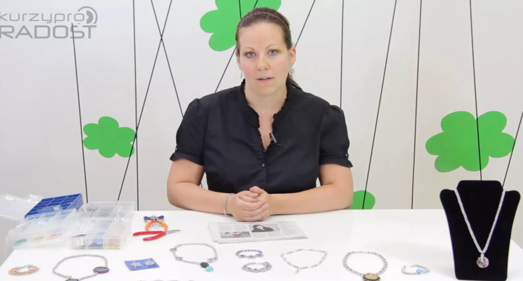 Jaroslava Kavalírová: Chainmaille – šperky z drátků a korálků (kroužkování)